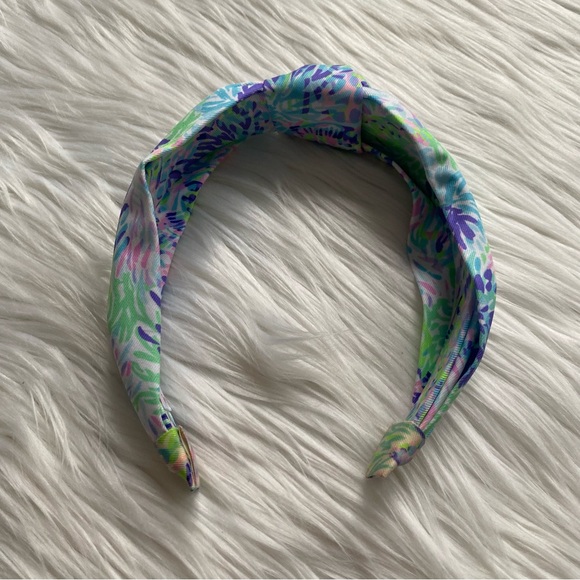 Lilly Pulitzer Top Knot Headband in Shell of a Party NWOT - Picture 5 of 8